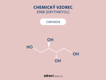 Vzorec erythritolu