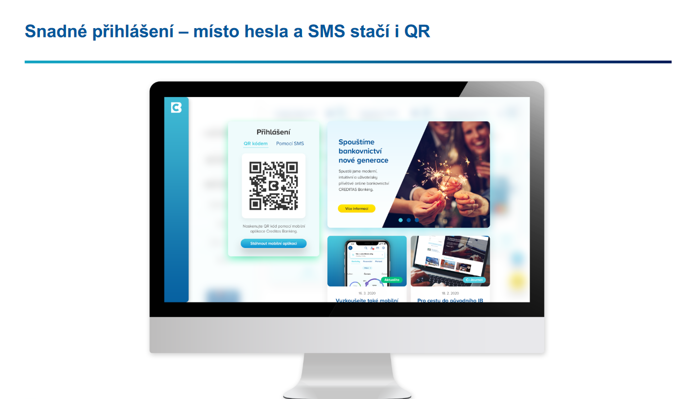 Přihlašování do IB bez SMS ověření ale přes mobilní aplikaci chce 25 % lidí do 40 let.
