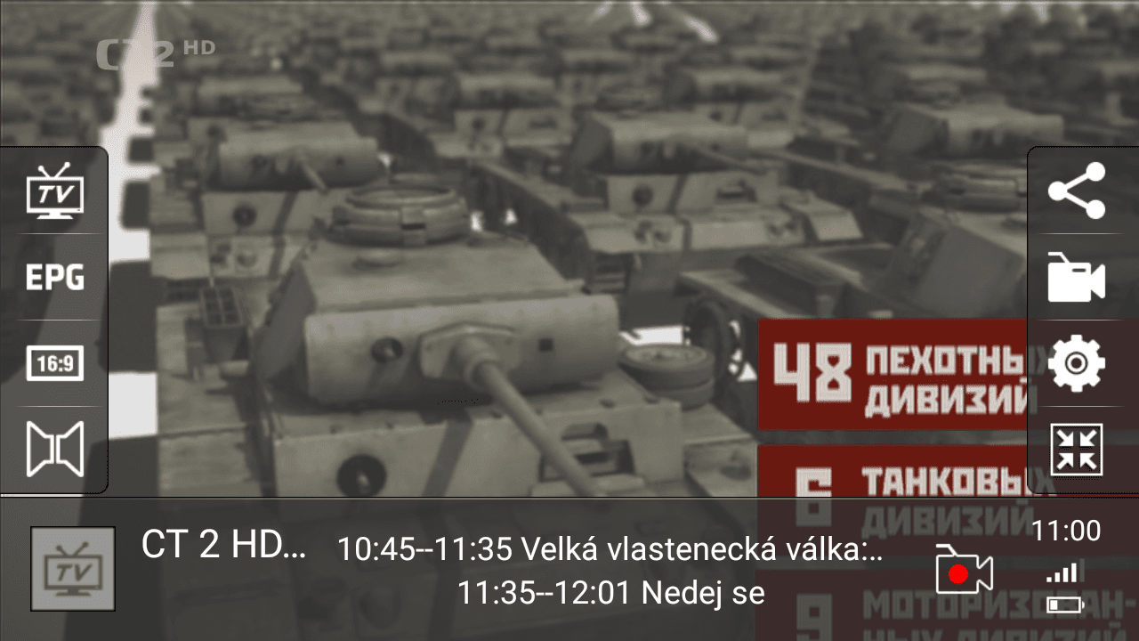 Maxxo T2 mobile - aplikace