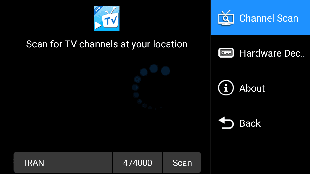 Maxxo T2 mobile - aplikace