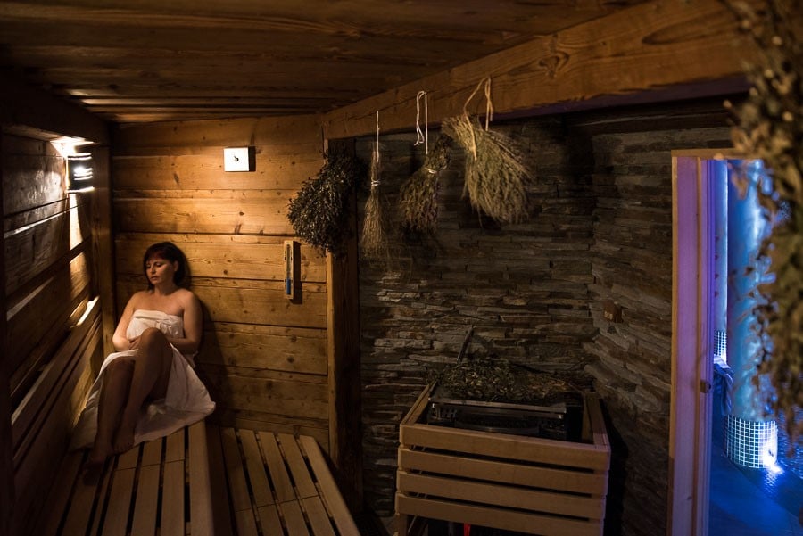 Sauna ve Wellness Horal v hotelu Horal ve Velkých Karlovicích