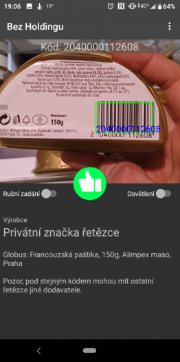 Aplikace Bez Holdingu (zdroj: Google Play)