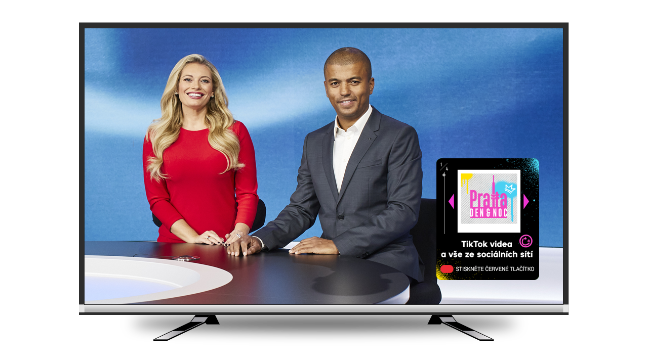 SocialTV aplikace v HbbTV