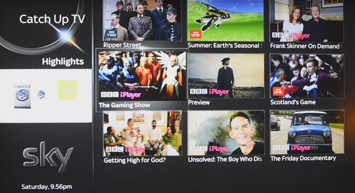 Volba Catch Up TV