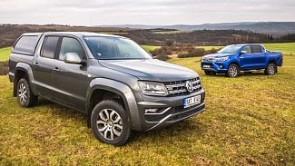 Náhledový obrázek - Volkswagen Amarok 3.0 TDI 165 kW vs. Toyota Hilux 2.4 D-4D: Motor, nebo výbava