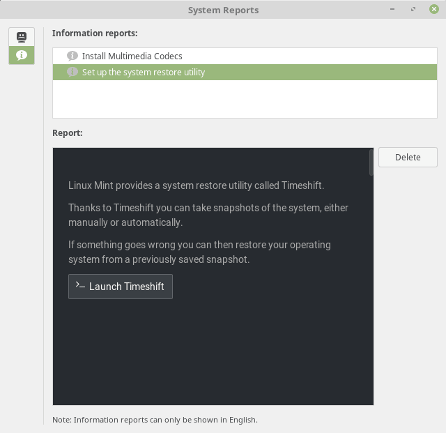 Systémové reporty šité na míru uživateli či jeho hardware