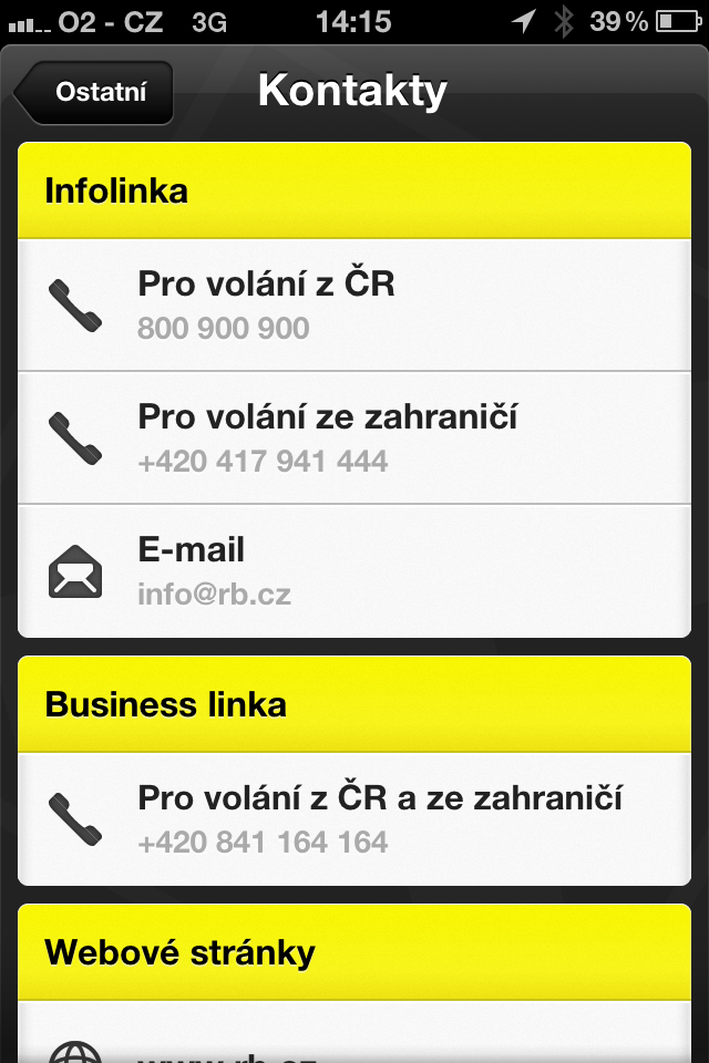 Mobilní eKonto