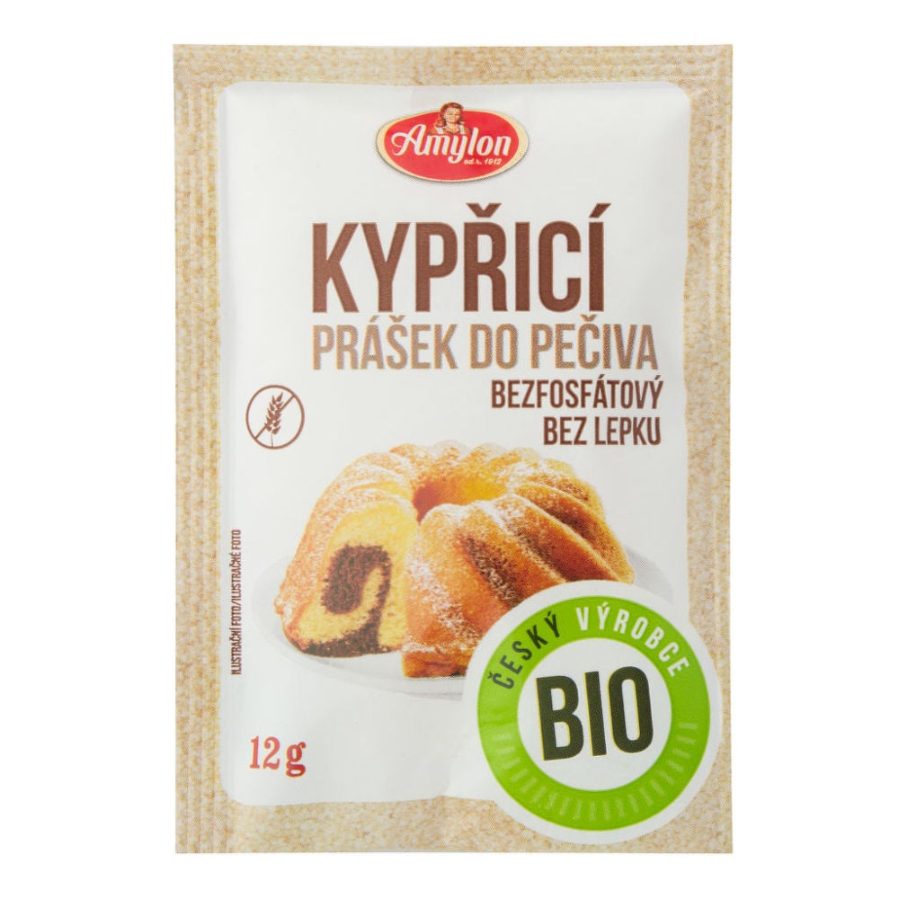 Kypřicí prášky do pečiva