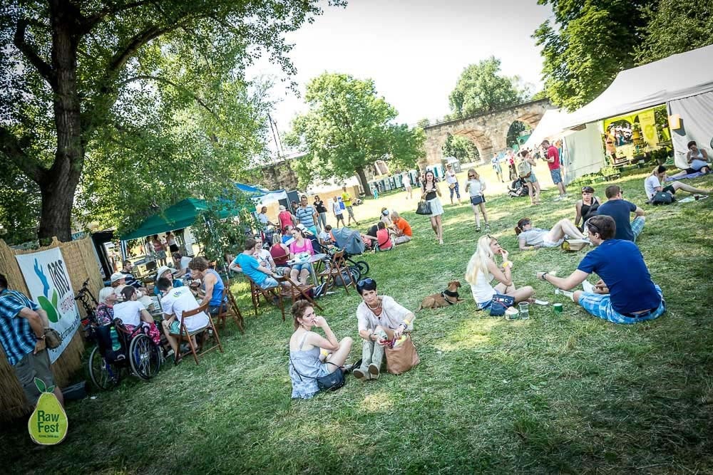 RawFest na ostrově Štvanice