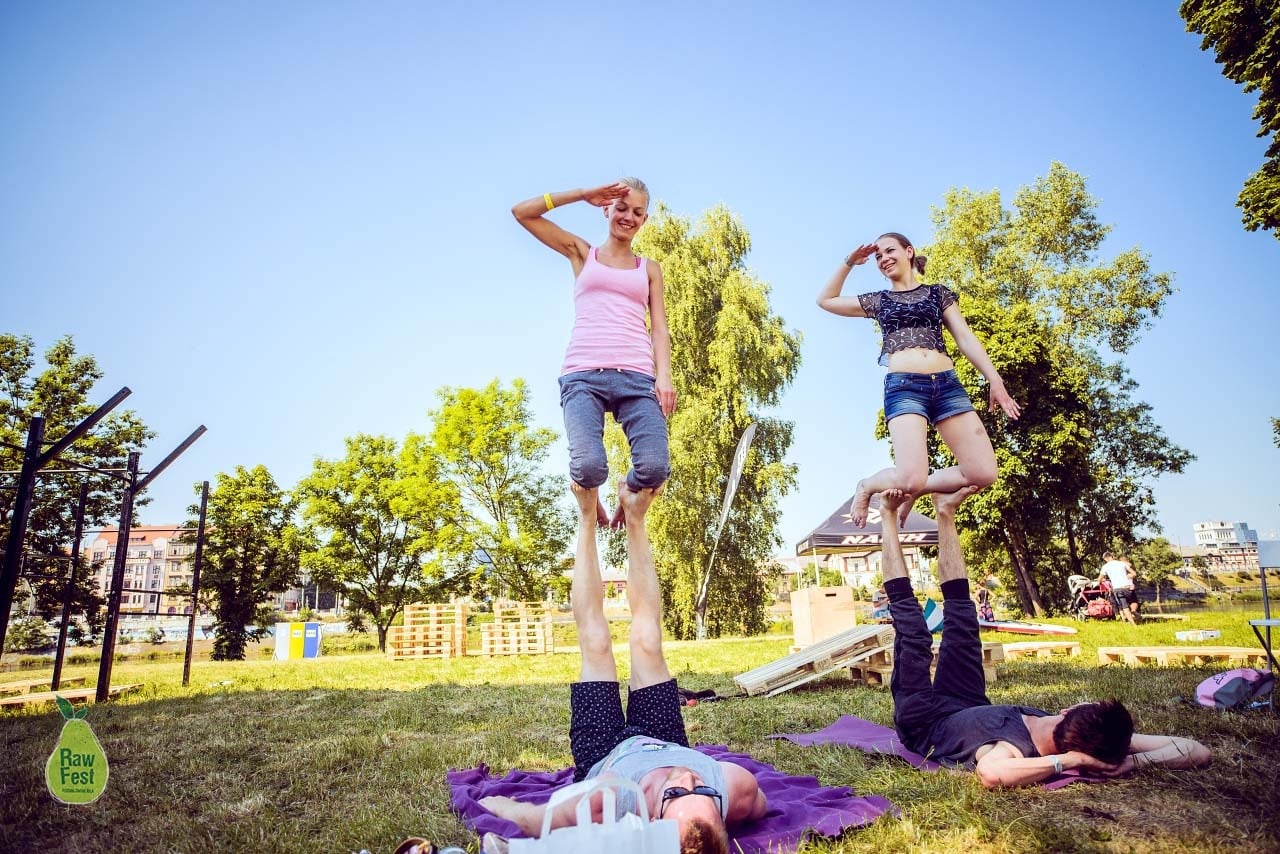 RawFest na ostrově Štvanice