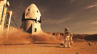 Život na Marsu, vesmír, astronauti
