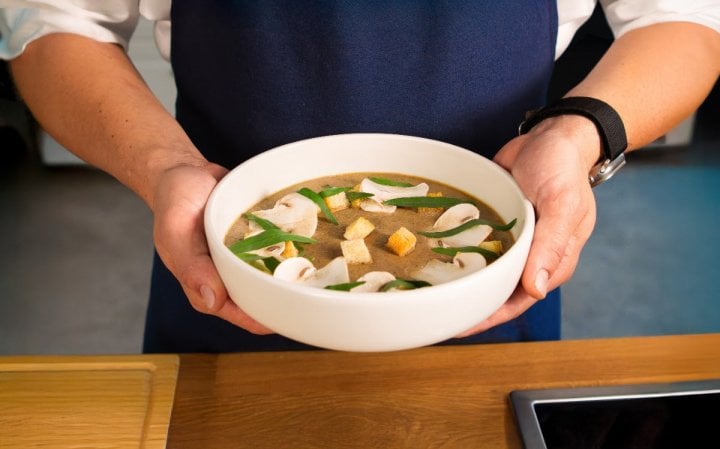 Autor: Beko Krémová houbová polévka s estragonem