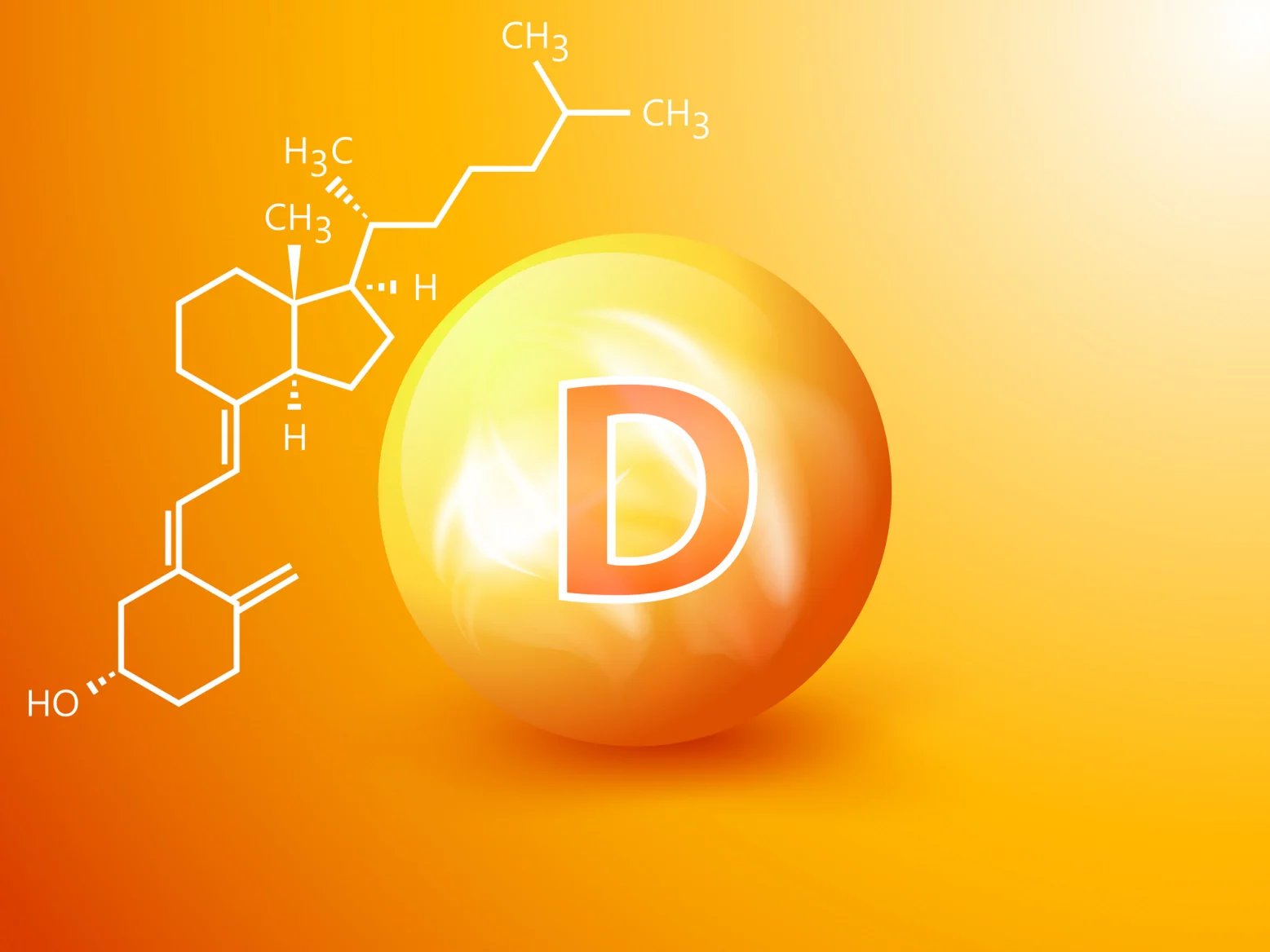 Vitamín D si tělo umí vyrobit, ale potřebuje k tomu sluneční záření