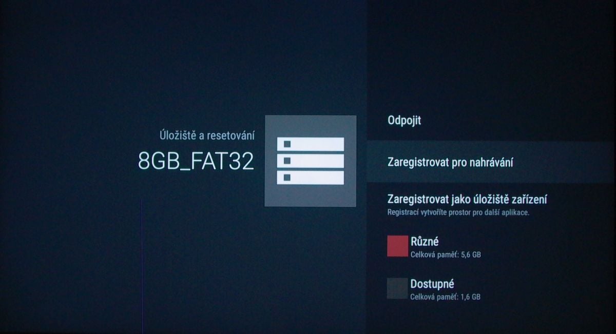 Sony KD-55XD8005 – multimédia