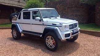 Náhledový obrázek - Mercedes opravdu připravil dvanáctiválcové G 4x4(2) kabriolet. Je to první terénní Maybach