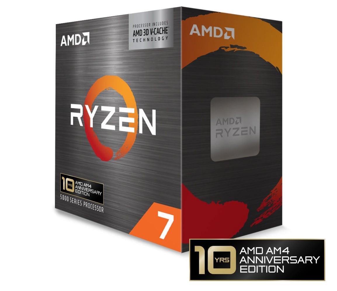 Procesor AMD Ryzen 7 5800X3D, 10 Years AMD AM4 Anniversary Edition