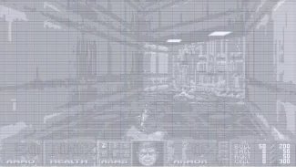 Doom běžící v prohlížeči PDF