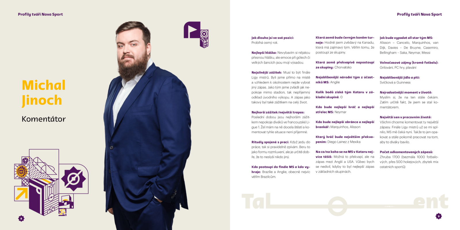 MS ve fotbale na TV Nova - 2022