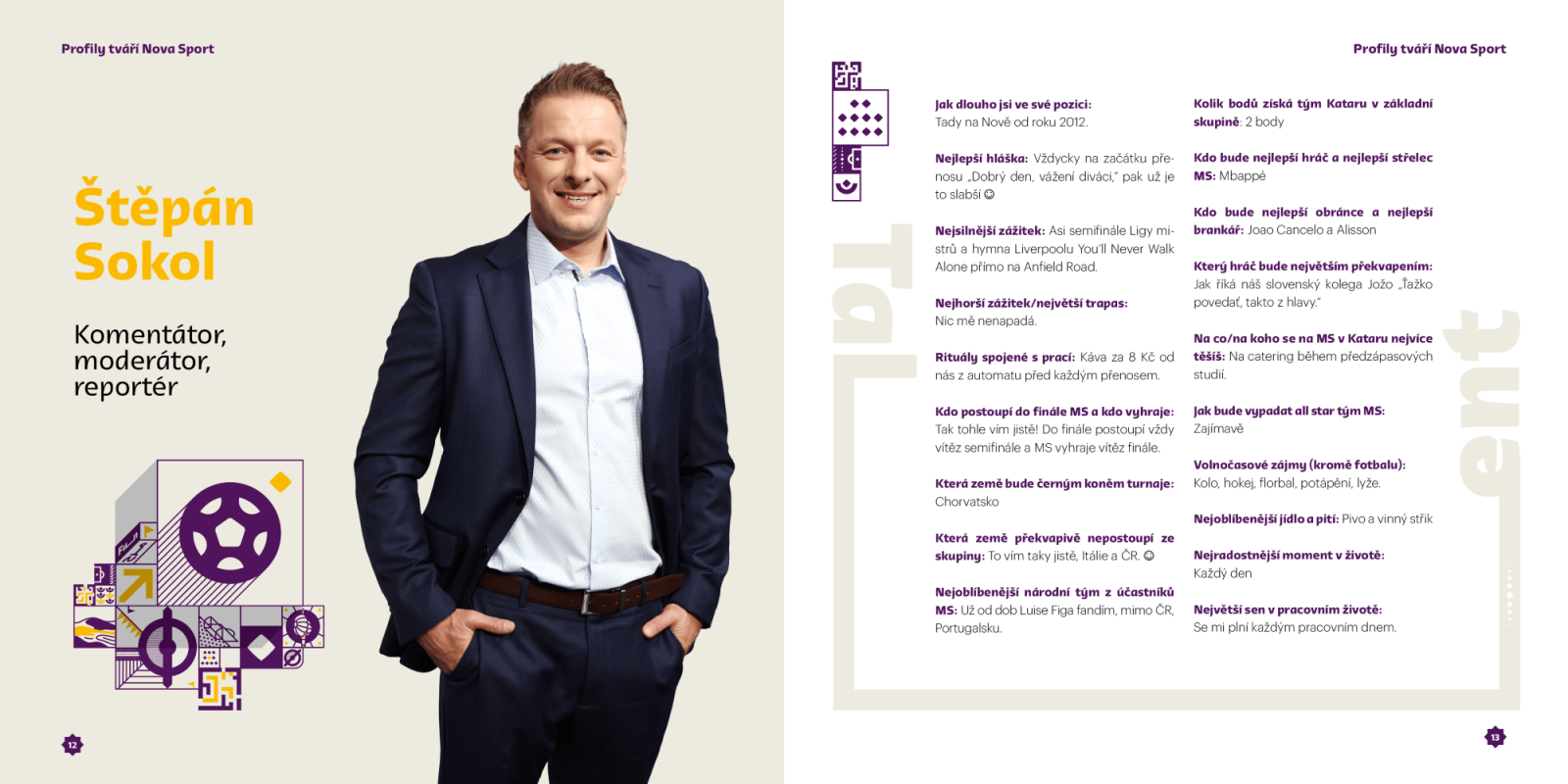 MS ve fotbale na TV Nova - 2022