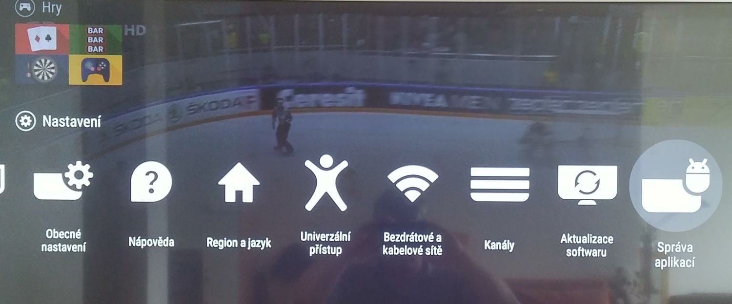 Philips 55PUS6501  - Home a HbbTV