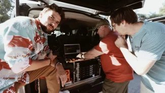 Technické vybavení taxíku z televizního pořadu Cool Taxi