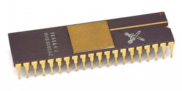 Klon Intelu 8080 od Tesly (Foto: Konstantin Lanzet, Wikimedia Commons)