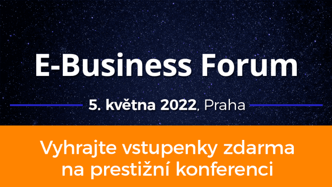 Vyhrajte vstupenky na letošní E-Business Forum