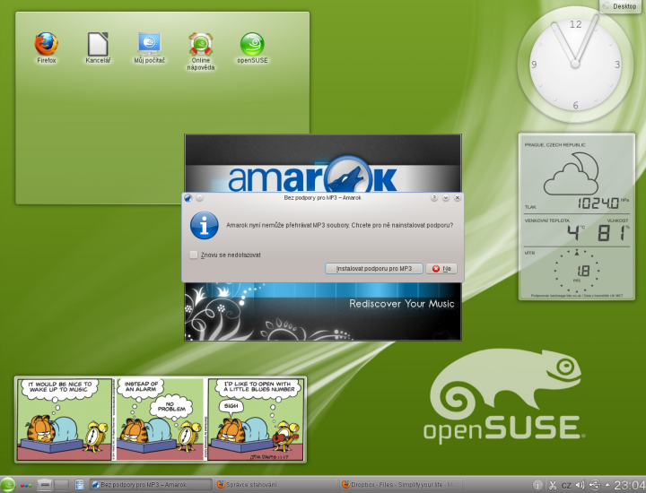 openSUSE 12.1