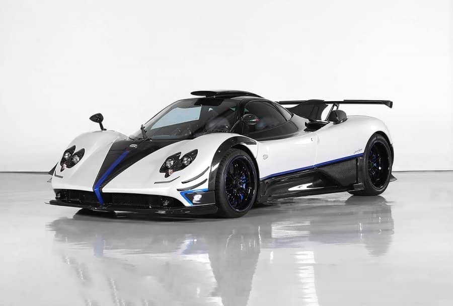 Unikátní Zonda Riviera se vydražila za 128 milionů korun. Má najeto pouhých 900 km