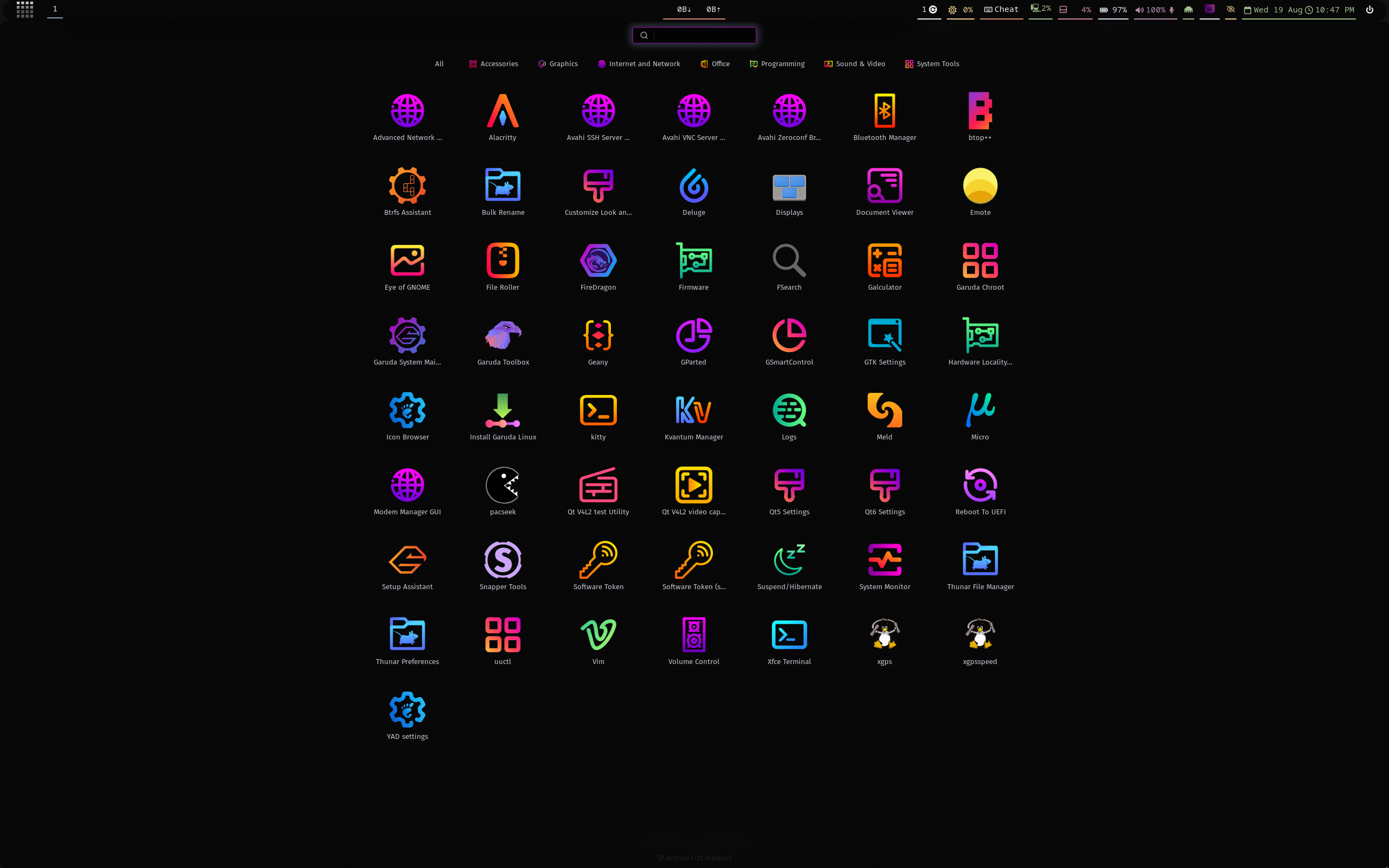 Garuda Linux 260819