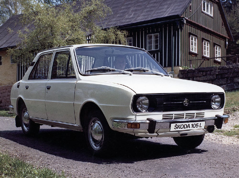 „Chalupářský“ motiv na reklamním snímku, který v propagačních tiskovinách měla k dispozici i Mototechna. Bílý odstín patřil mezi nejoblíbenější…