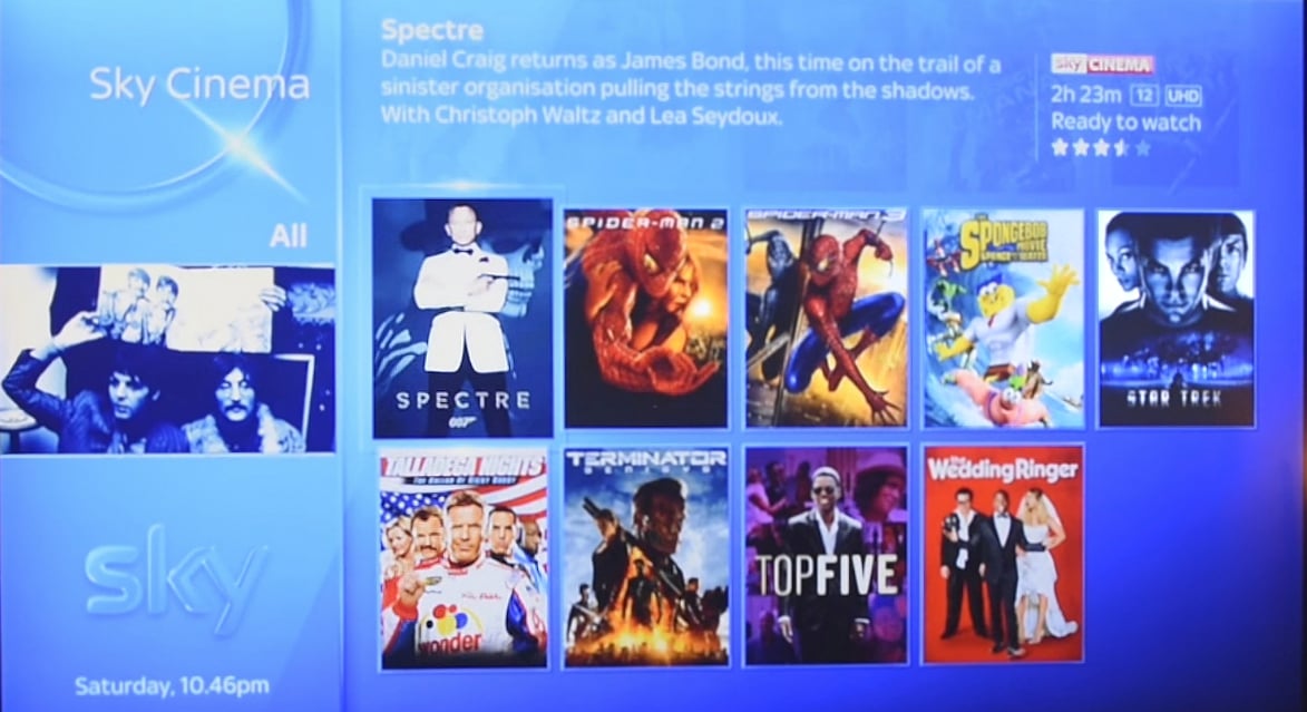 Volba Sky Cinema