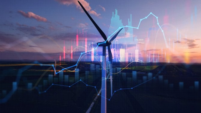 Růst cen elektřiny na světovém trhu. Zelená energie v plném rozvoji.