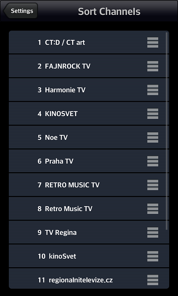 Evolveo XtraTV – instalace, ladění, třídění
