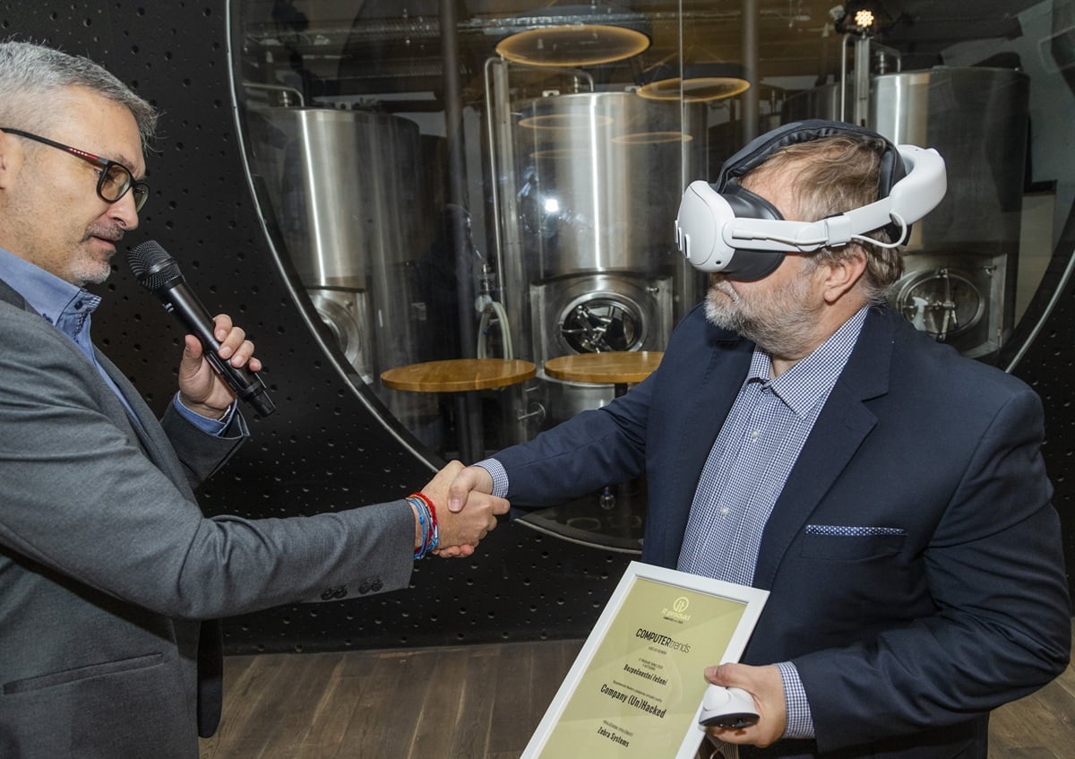 Radan Dolejš (Computertrends) a Marek Prorok (Zebra Systems)