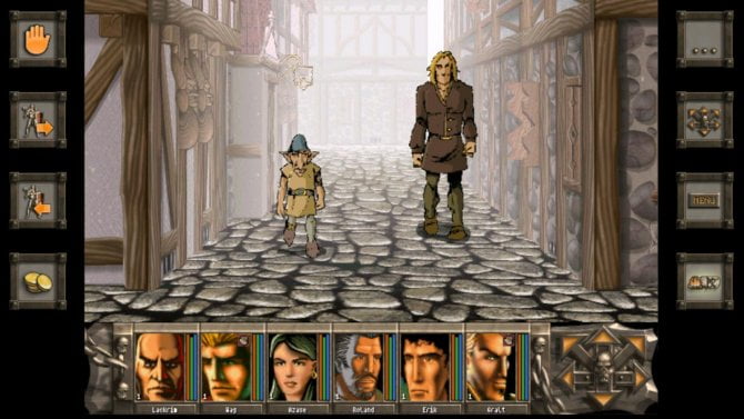 Obrazovka ze hry Brány Skeldalu