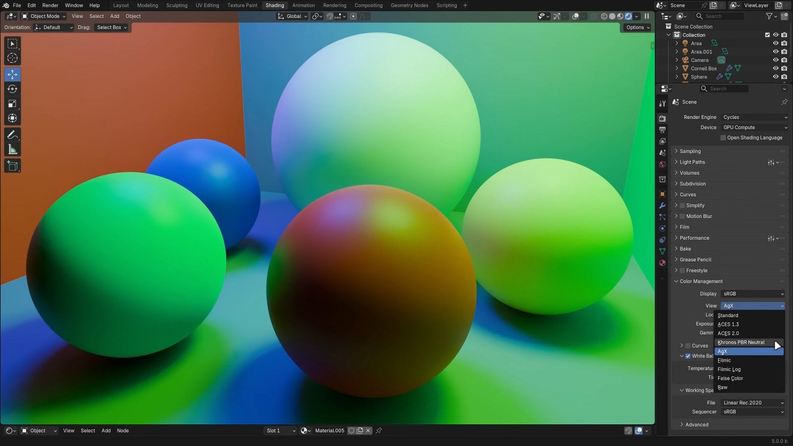 Blender 5.0