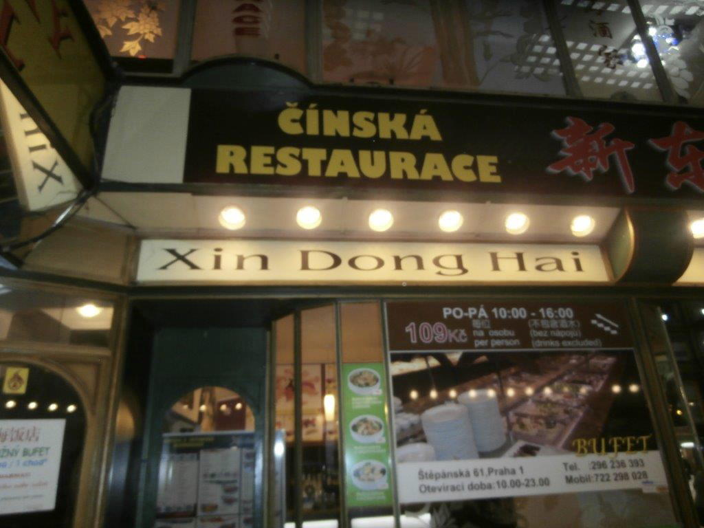 Čínská restaurace Xin Dong Hai Praha 1