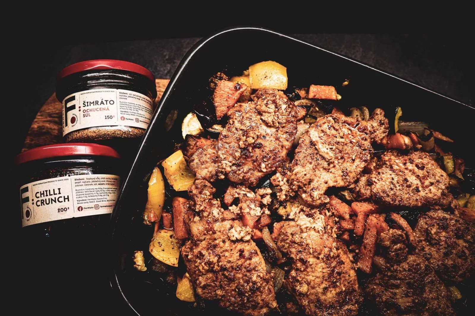 Chilli olej a koření Šimráto od Fermato