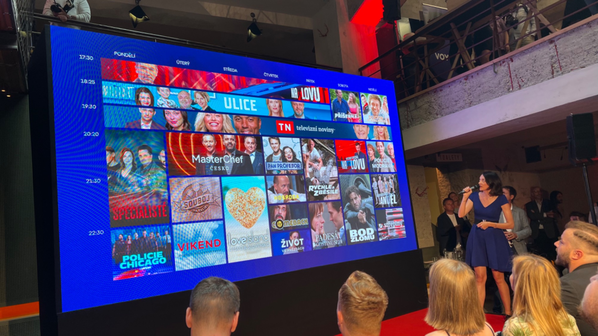 Programová ředitelka TV Nova Silvia Majeská představila podzimní programové schéma.