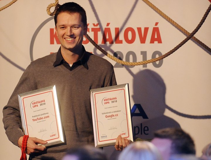 Křišťálová Lupa 2010 - Daniel Nohel, Google