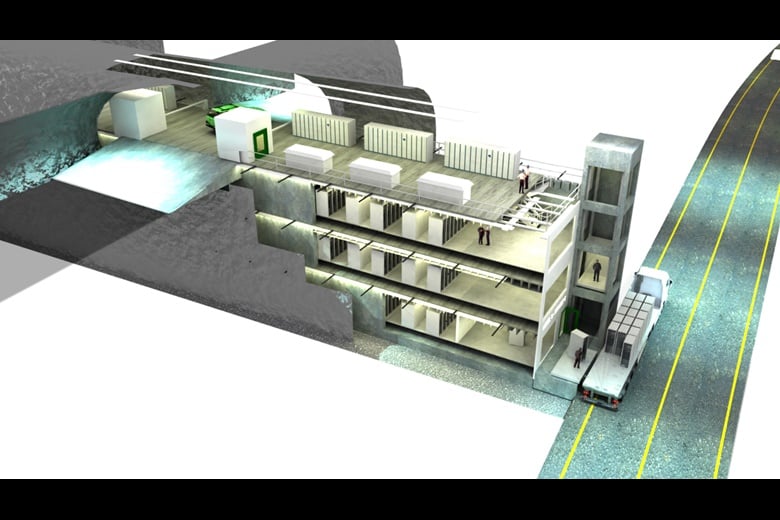 Lefdal Mine Datacenter, největší datacentrum v Evropě