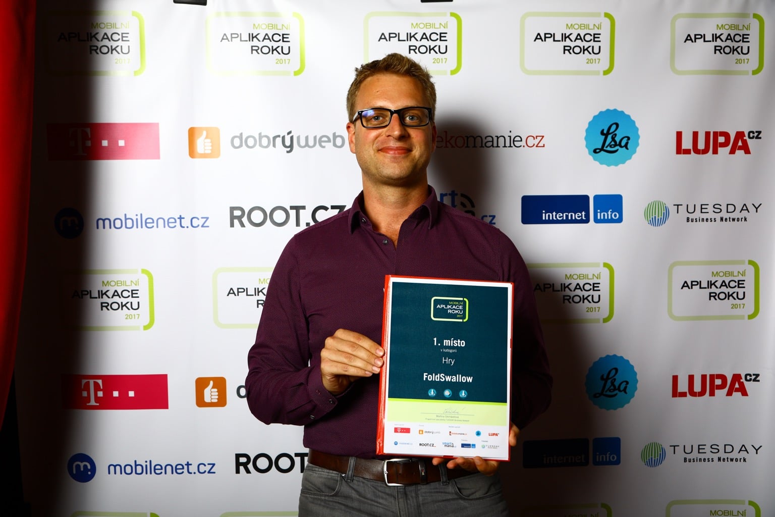 Mobilní aplikace roku 2017 - V pražském Royalu vyhrála Moneta