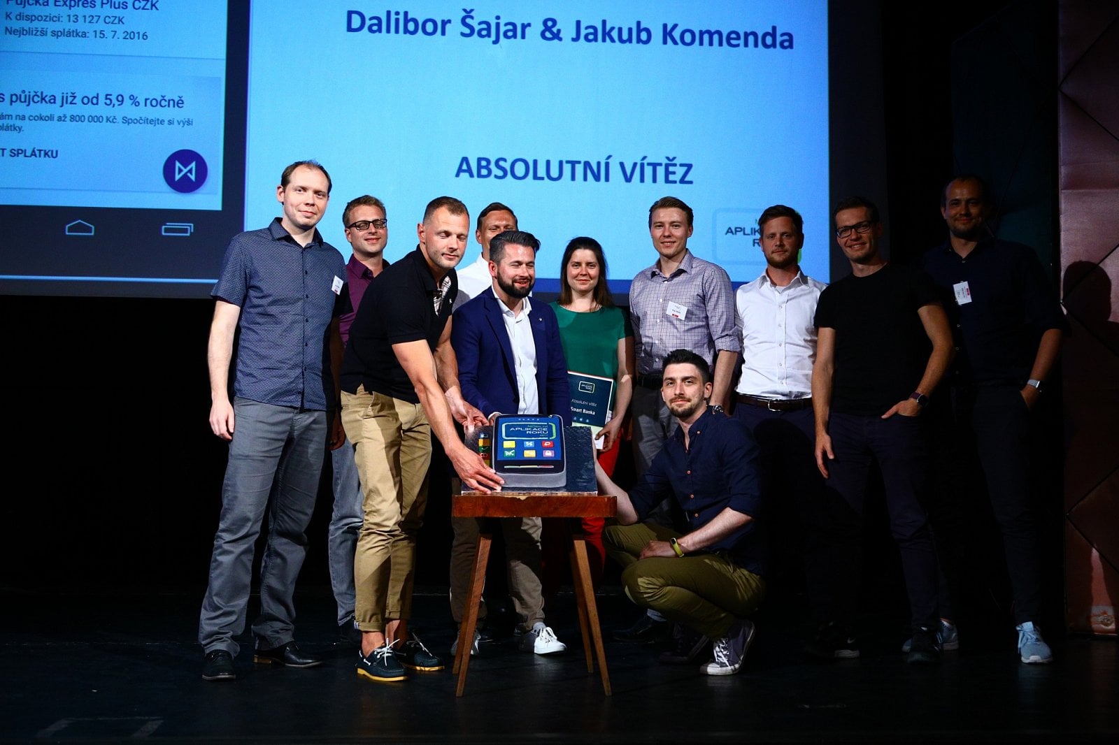 Mobilní aplikace roku 2017 - V pražském Royalu vyhrála Moneta