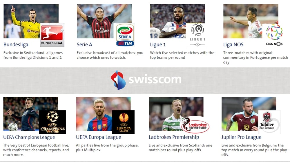 Swisscom TV Air - sport