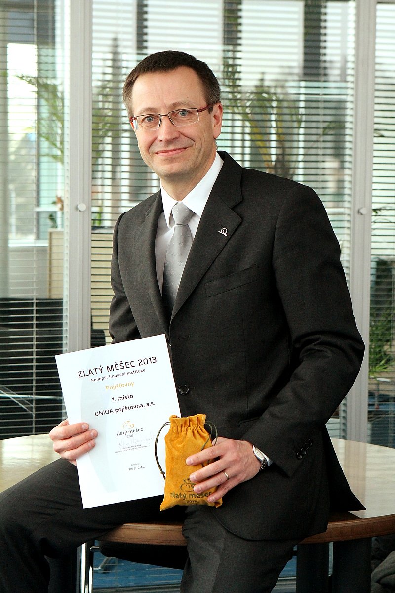 Generální ředitel a předseda představenstva společnosti UNIQA Martin Žáček.