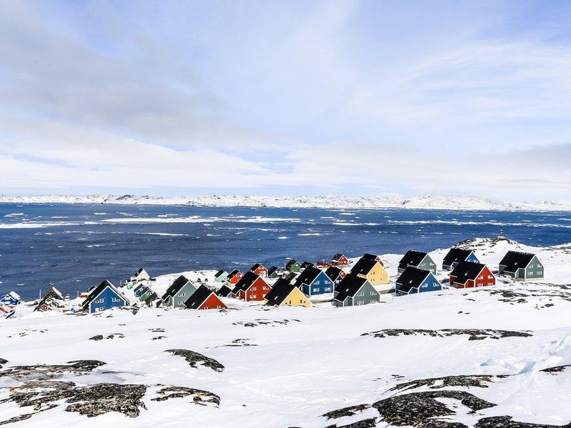  Grónské hlavní město Nuuk