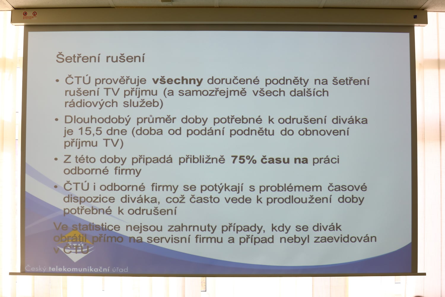 Jaromír Javůrek na semináři Digital Broadcasting