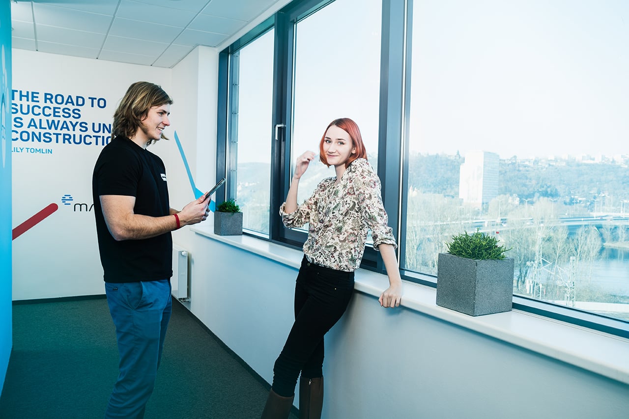 Nové kanceláře vývojářů eMan v pražských Holešovicích