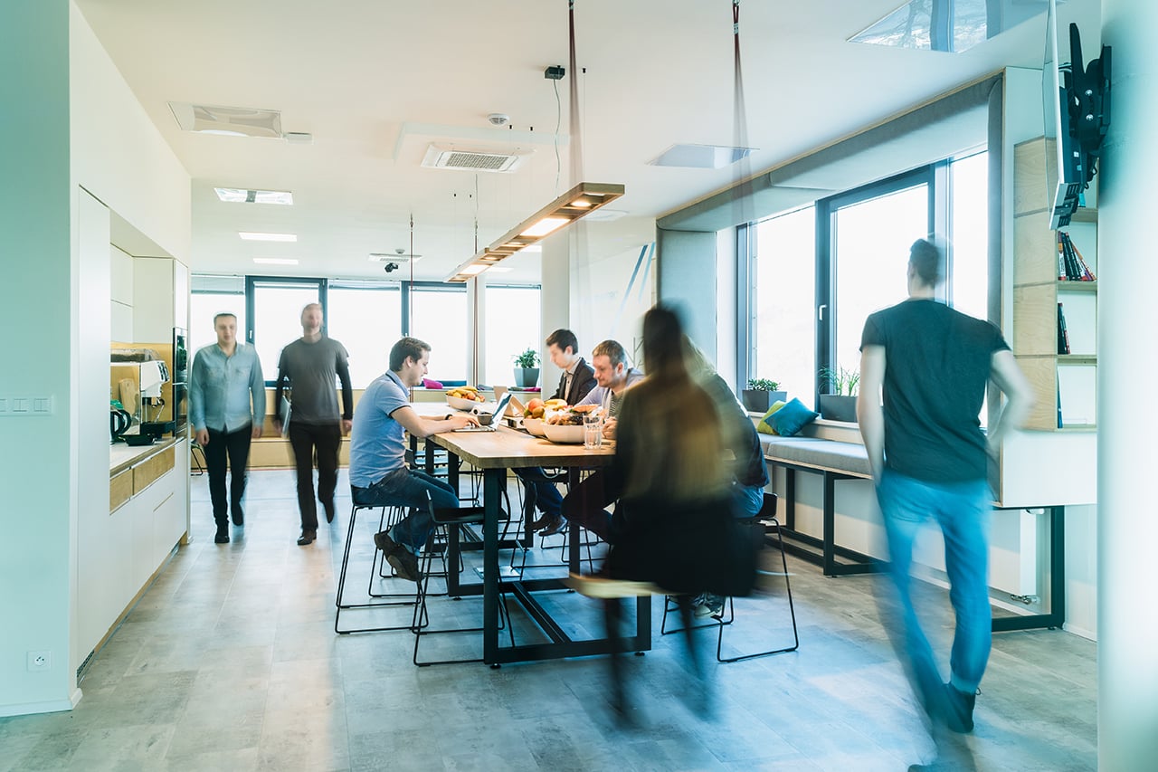 Nové kanceláře vývojářů eMan v pražských Holešovicích